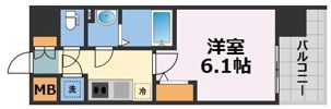 CREST TAPP 大阪EASTの間取り画像