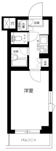 ルーブル中野新橋弐番館の間取り画像