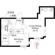グランパセオ中目黒Ⅱの間取り画像