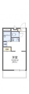 レオパレスラポール松福の間取り画像