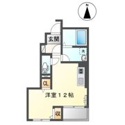 メイプル花堂北の間取り画像