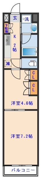 ウェルネス青葉の間取り画像