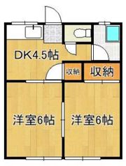 妙友ハイツの間取り画像