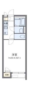 クレイノ優の間取り画像