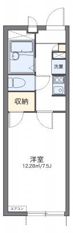 レオパレスさくら2の間取り画像