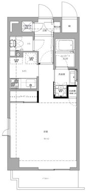 プライムアーバン麻布十番の間取り画像