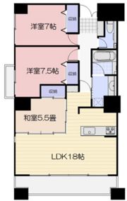 プログレス鹿田本町の間取り画像
