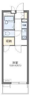 レオパレスフジの間取り画像