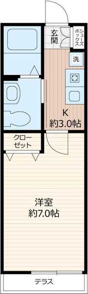 サンフレールの間取り画像