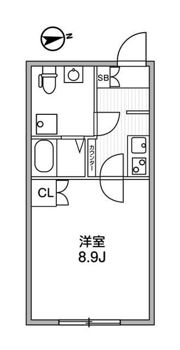 アルティザ新宿落合ソノリテの間取り画像