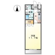 メイプル Aの間取り画像