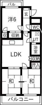 森下マンションの間取り画像
