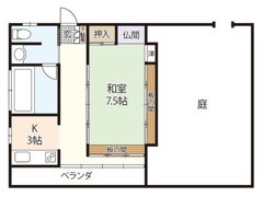 メゾン大須賀の間取り画像