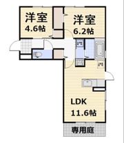 トレッフルの間取り画像