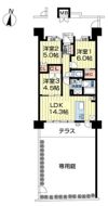 パレスト光の森ソラリスの間取り画像