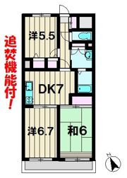 フォンテーヌ多摩の間取り画像