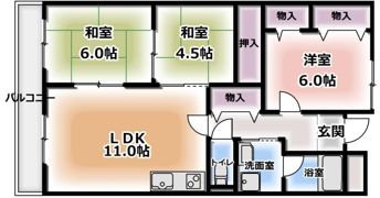 ガーデンスクエアの間取り画像
