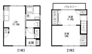 草津東戸建ての間取り画像