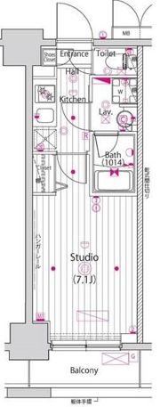 ガーラ横濱関内グランドステージの間取り画像