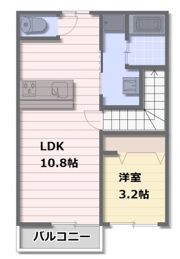ラフォーレ名残1 A棟の間取り画像