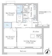 トレステージ浦和の間取り画像