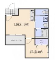 メイユールZAKI No.12の間取り画像