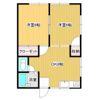 城北ハイツの間取り画像