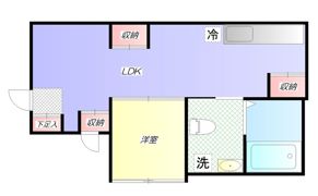 ルミナス渋谷本町の間取り画像