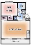 第1林マンションの間取り画像