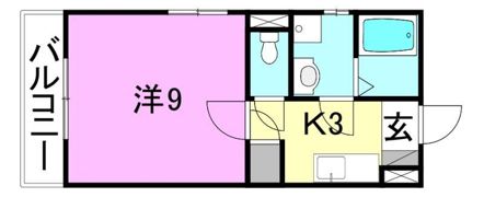 アクセス・スペース・Kの間取り画像
