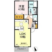 ハピネス杜の間取り画像