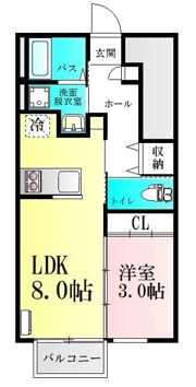 BAU・FBの間取り画像