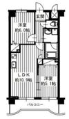 エルミタージュ横浜ベイの間取り画像
