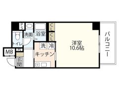 ディアメゾン十日市の間取り画像
