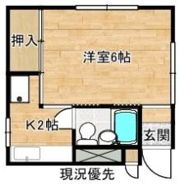 水草荘の間取り画像