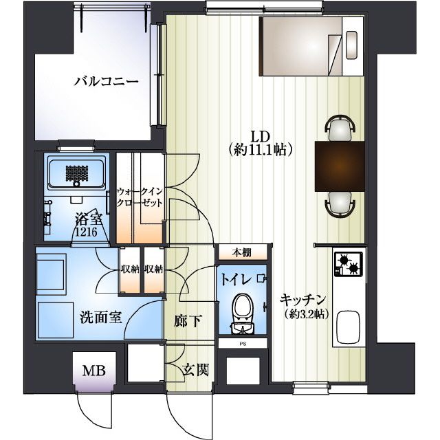間取図