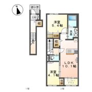 リアン鶴崎の間取り画像