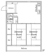 原コーポⅠの間取り画像