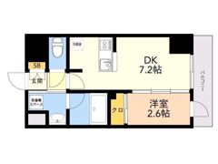 AQUA MAMA博多駅南の間取り画像