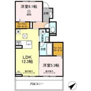 クレール鳥の間取り画像