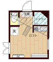 フェリスショコラA棟の間取り画像