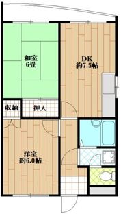 ジュネス細井の間取り画像
