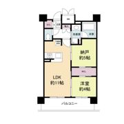 セレニテ心斎橋グランデの間取り画像