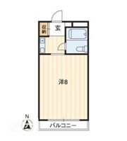 アルファ清心町Ⅰの間取り画像