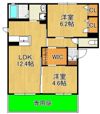 シャーメゾン谷町 A棟の間取り画像