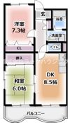 GOTTS門真南の間取り画像