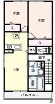 仮称)高槻市古曽部町ハイツB棟の間取り画像