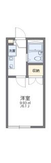 レオパレスフラワーアイランドの間取り画像
