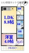 マロン クレールの間取り画像