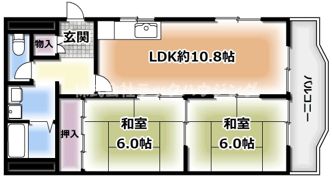 美之グリーンハイツの間取り画像